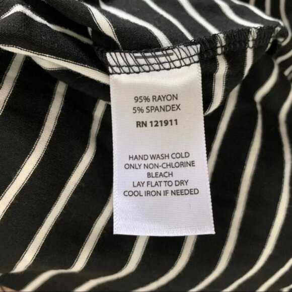 Revolve LNA Leigh Maxi Dress stripes Long Sleeveless Curved hem Scoop neck XS - Picture 14 of 15